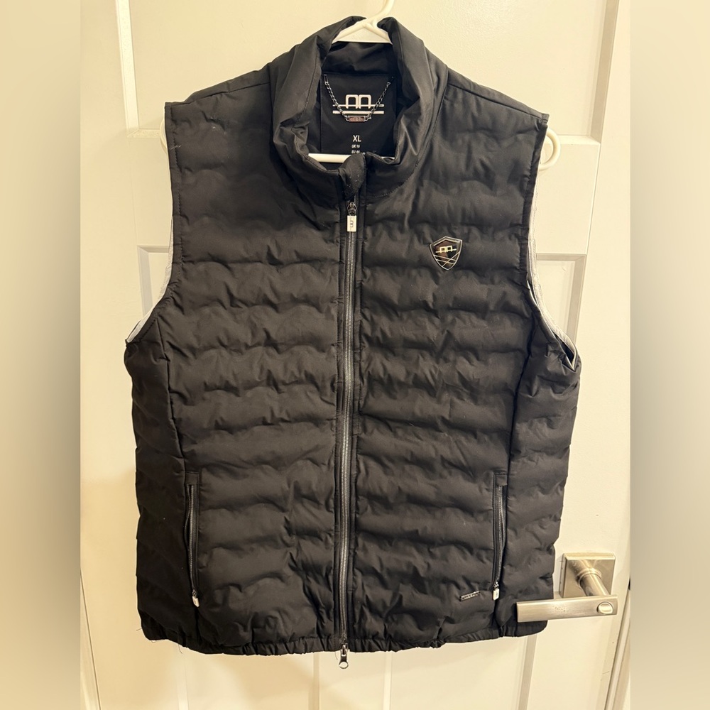 AAPlatinum Equestrian Alessandro Albanese Women's Padded Seamless Vest Black XL